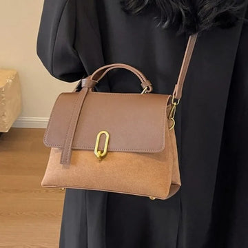 Qfdian Bags for Women Trendy All Match Y2k Aesthetic Casual Shoulder Bag Vintage Fashion Luxury Design Office Lady Handbags Crossbody